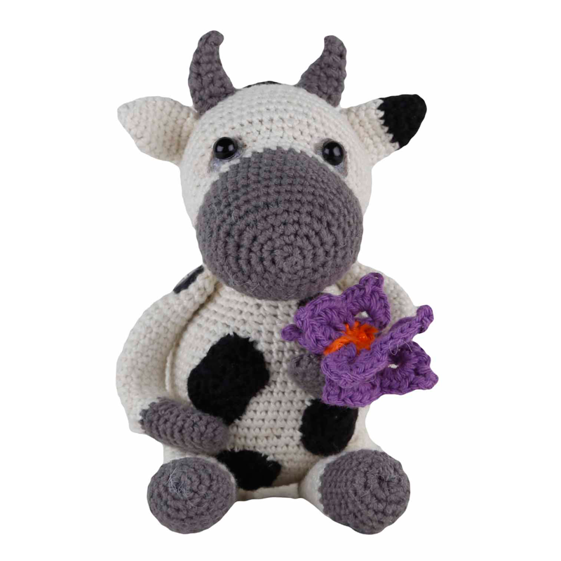 Kit Amigurumi Vaca Dorte Kit Amigurumi Vaca Dorte