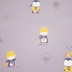 Tissu Raincoat PU Print...