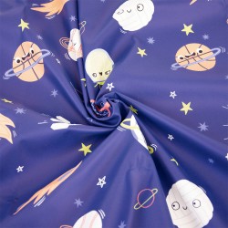 Tissu Raincoat PU Print...