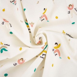 Tissu Ecoviscose Katia -...