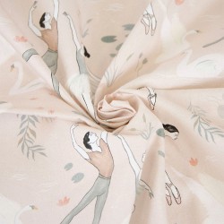 Tissu Popeline Katia - Swan...