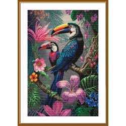 Kit de Broderie - Tropical...
