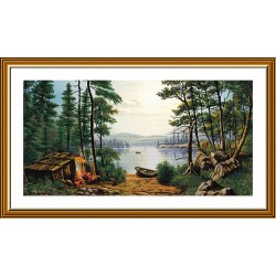 Kit de Broderie - At a Lake...