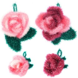 Kit de Crochet Bubble Rose...