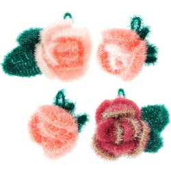 Kit de Crochet Bubble Rose...