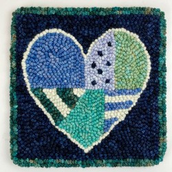 Kit de Punch Needle - Heart...