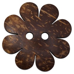 Bouton en Coco - Fleur