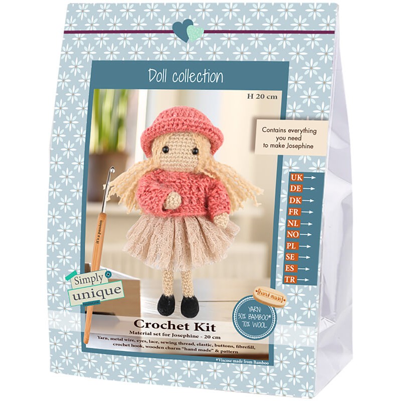 Kit d'Amigurumis Josephine Les Ciseaux Magiques