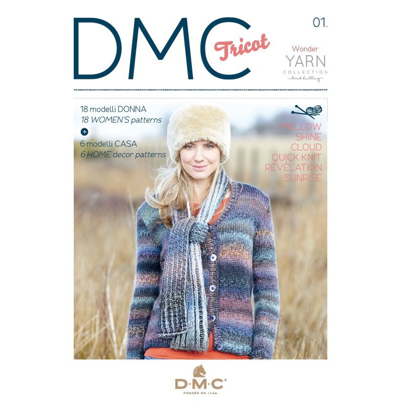 Revista DMC Tricot - N 1 -Wonder Collection