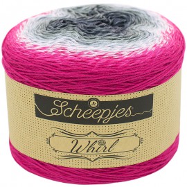 SCHEEPJES whirl Couleur 773,1000m bobbel coton fil dégradé de couleur 