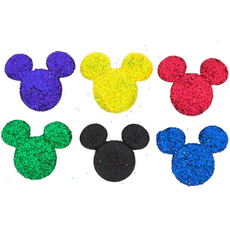 Botones Glitter Mickey - Dress It Up