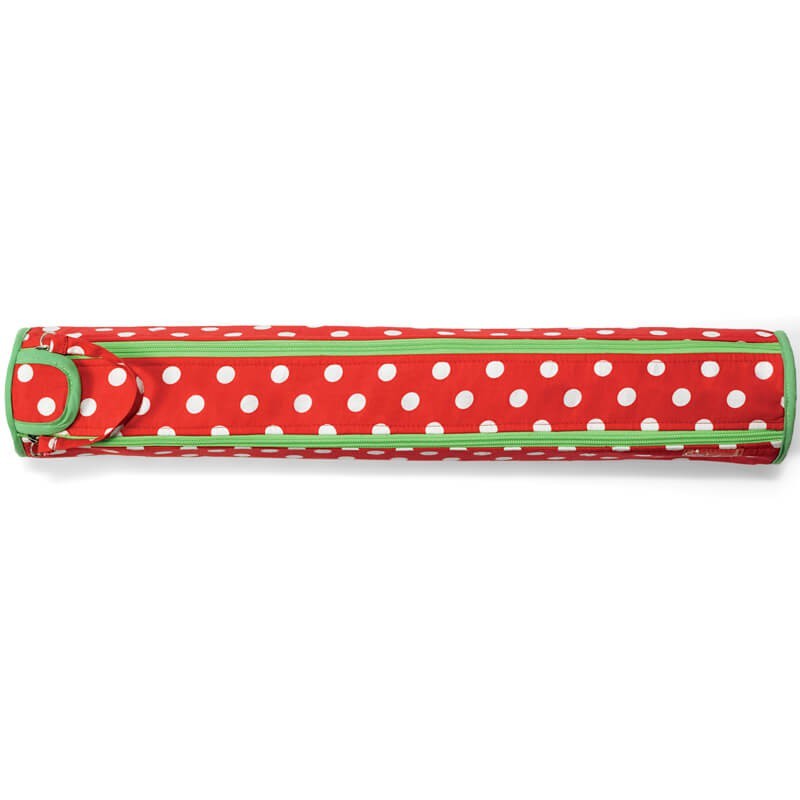 Bolsa Porta Agujas de Tricot Polka Dots Rojo y Blanco - Prym Bolsa Porta Agujas de Tricot Polka Dots Rojo y Blanco - Prym