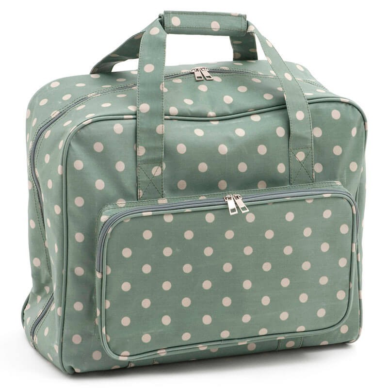 Bolsa para Maquina de Coser - Moss Polka Dot Bolsa para Maquina de Coser - Moss Polka Dot