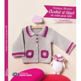 Crochet et tricot en coton pour bébé