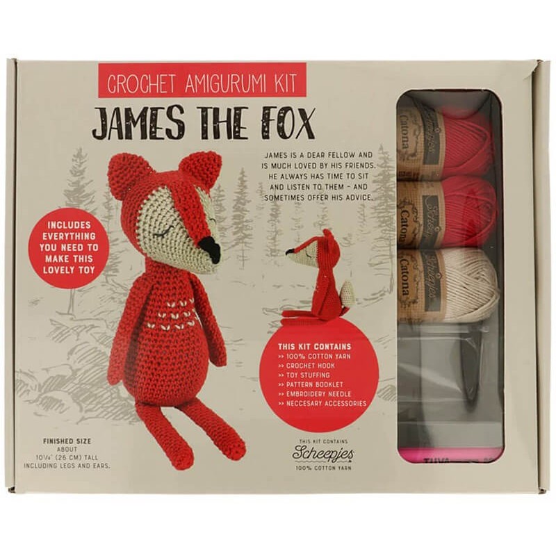 Kit Amigurumi Zorrito James Kit Amigurumi Zorrito James