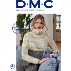 Revista DMC Creaciones de Triot y Crochet Knitty - Knitty pop - 6 modelos - 2018