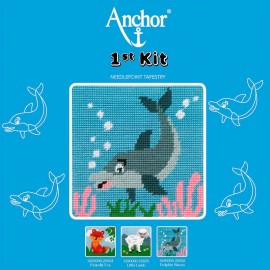 Anchor 1st Kit de Tapisserie - Dolphin Waves