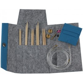 Set de Agujas Circulares Intercambiables Maple con Estuche de Fieltro - Pony