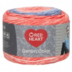 Red Heart Denim Color