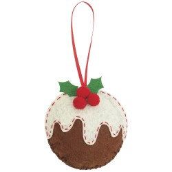Kit Feutrine - Pudding de Noël