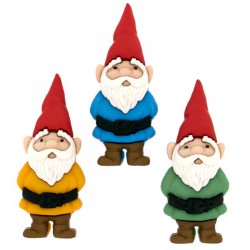Boutons Garden Gnomes -...
