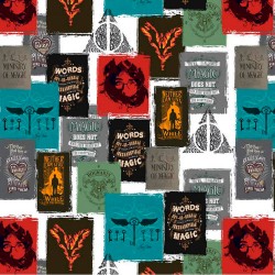 Tissu en Coton - Harry Potter