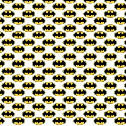 Tissu en Coton - Batman - Logo