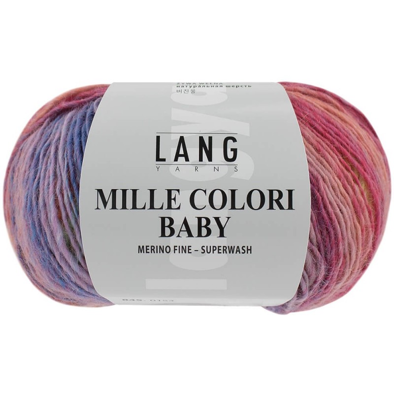 Pelotes Lang Yarns Mille Colori Baby 51
