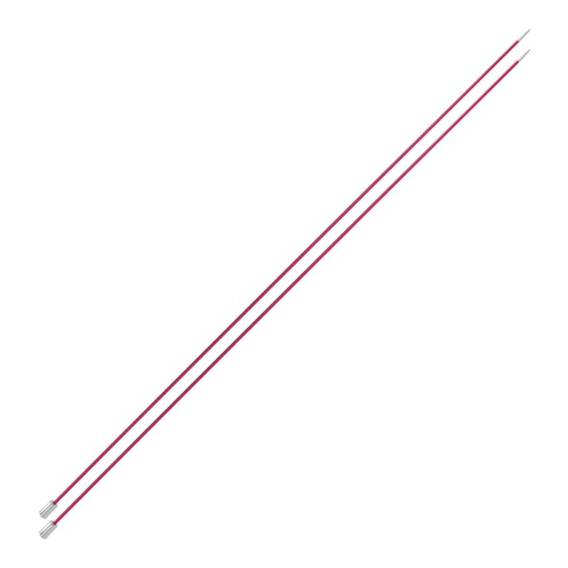 Toutes 35cm Longueur KnitPro Zing Droit/Simple Point Tricot Aiguilles 