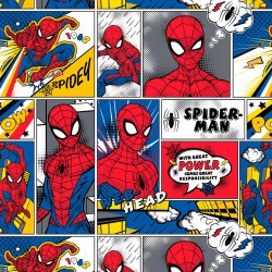 Tissu en coton - Spiderman...