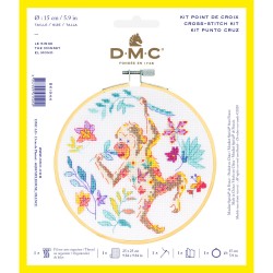 Fragancia de rosas - Duo Kit punto de cruz de DMC - Florals - Contemporary  - Kit punto de cruz Kit - Casa Cenina