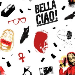 Tissu en Coton - Bella Ciao...