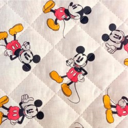 Tissu matelassé - Mickey Mouse