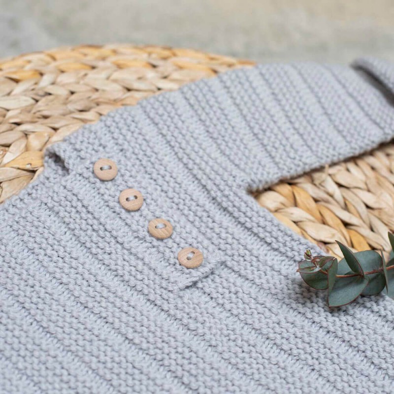 10 patrons pour tricoter un pull pour bébé - Marie Claire
