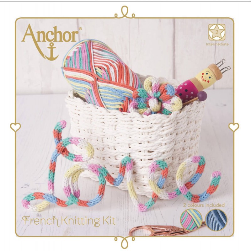 Kit de cordons avec tricotin - Anchor