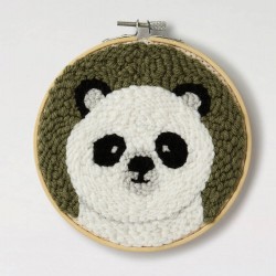Kit de Punch Needle - Panda...