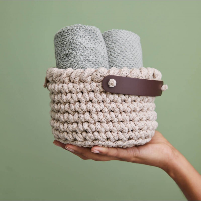 Kit Crochet - Panier de Rangement - DMC