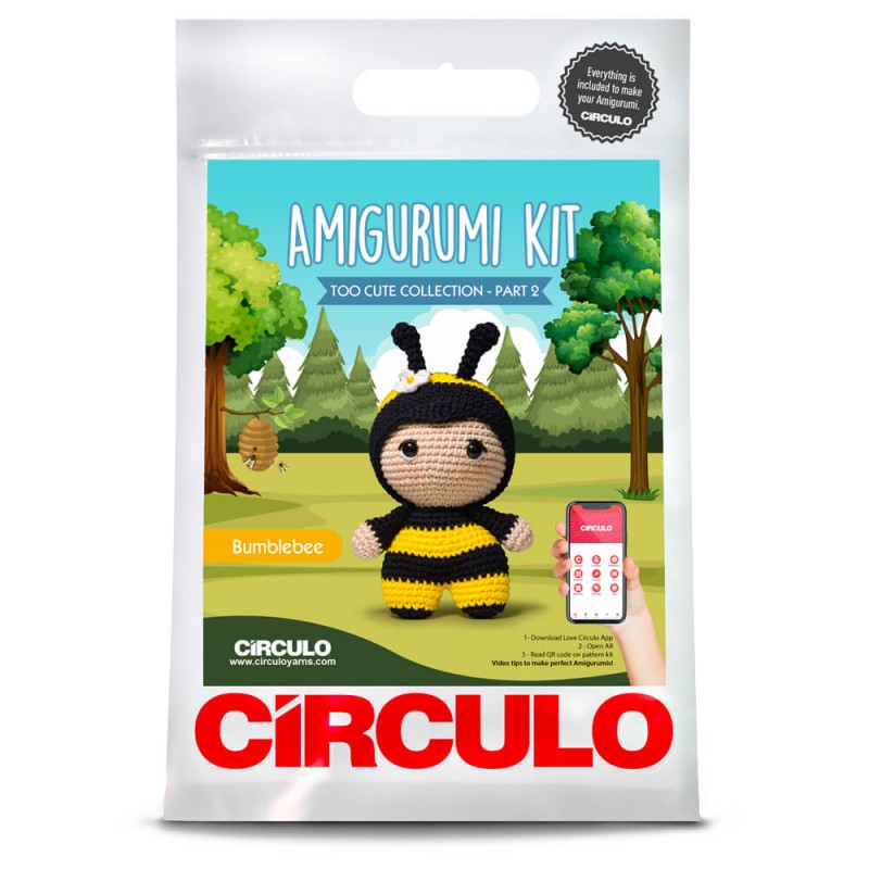 Kit Amigurumi Bumblebee - Circulo