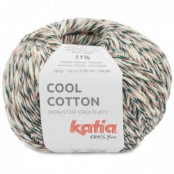 Kit Katia United Cotton : Couverture bébé au crochet - kit