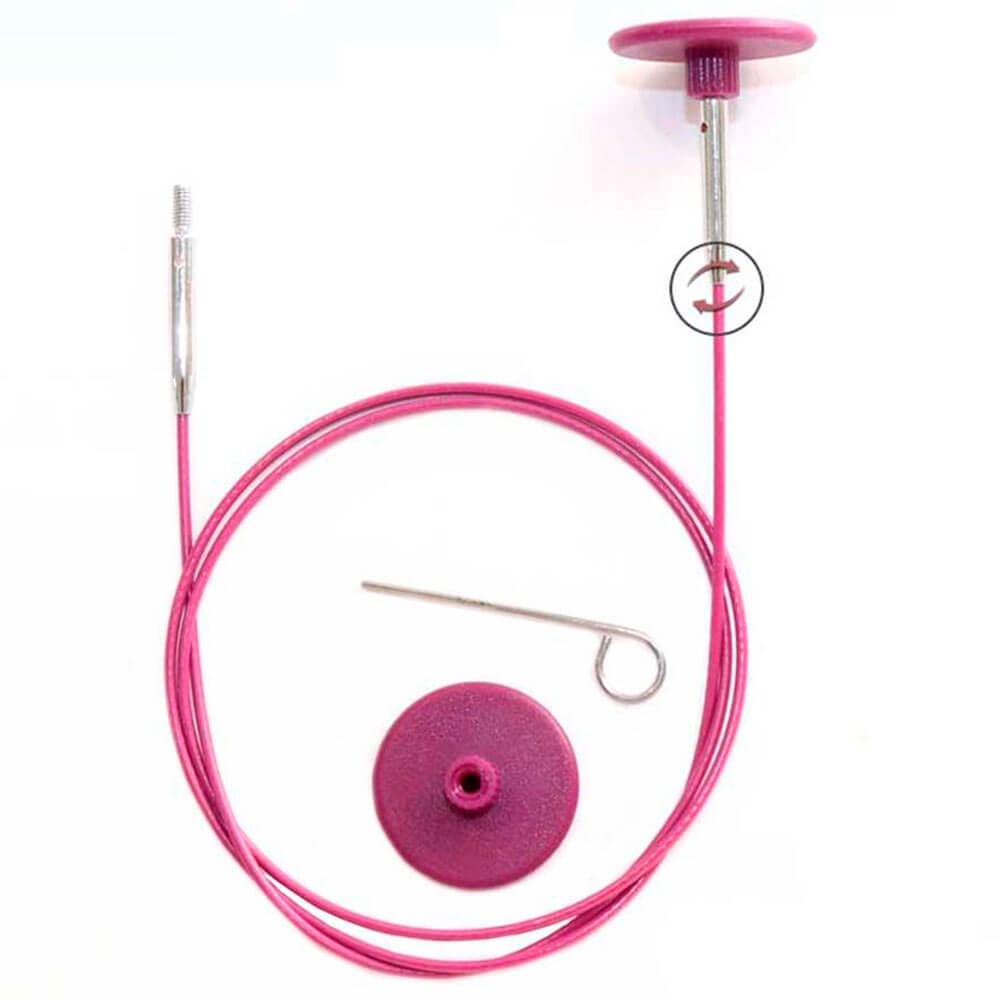 Lana Grossa / Knit Pro Circular knitting needle stainless steel size  10,0/40cm