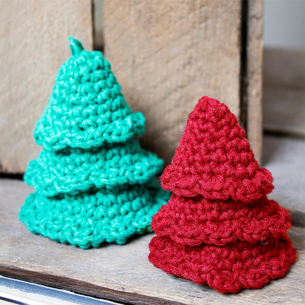 Hoooked  DIY Patron De Crochet Cintres De Sapin De Noël