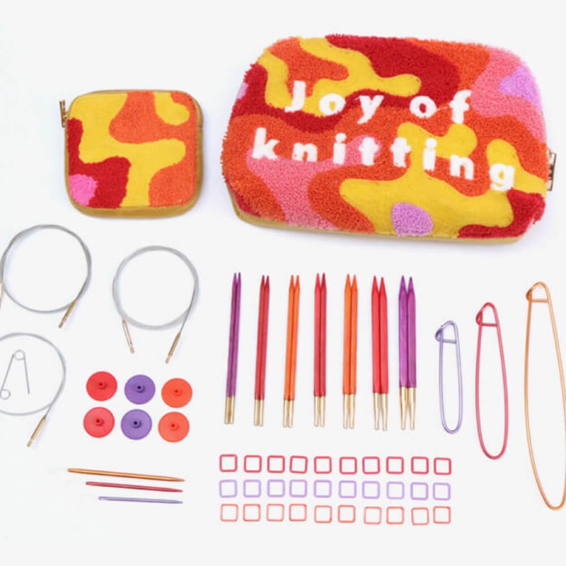 Set d'Aiguilles Circulaires Interchangeables - Joy of Knitting - KnitPro
