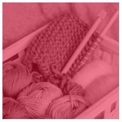 Crochet tricotin et aiguille